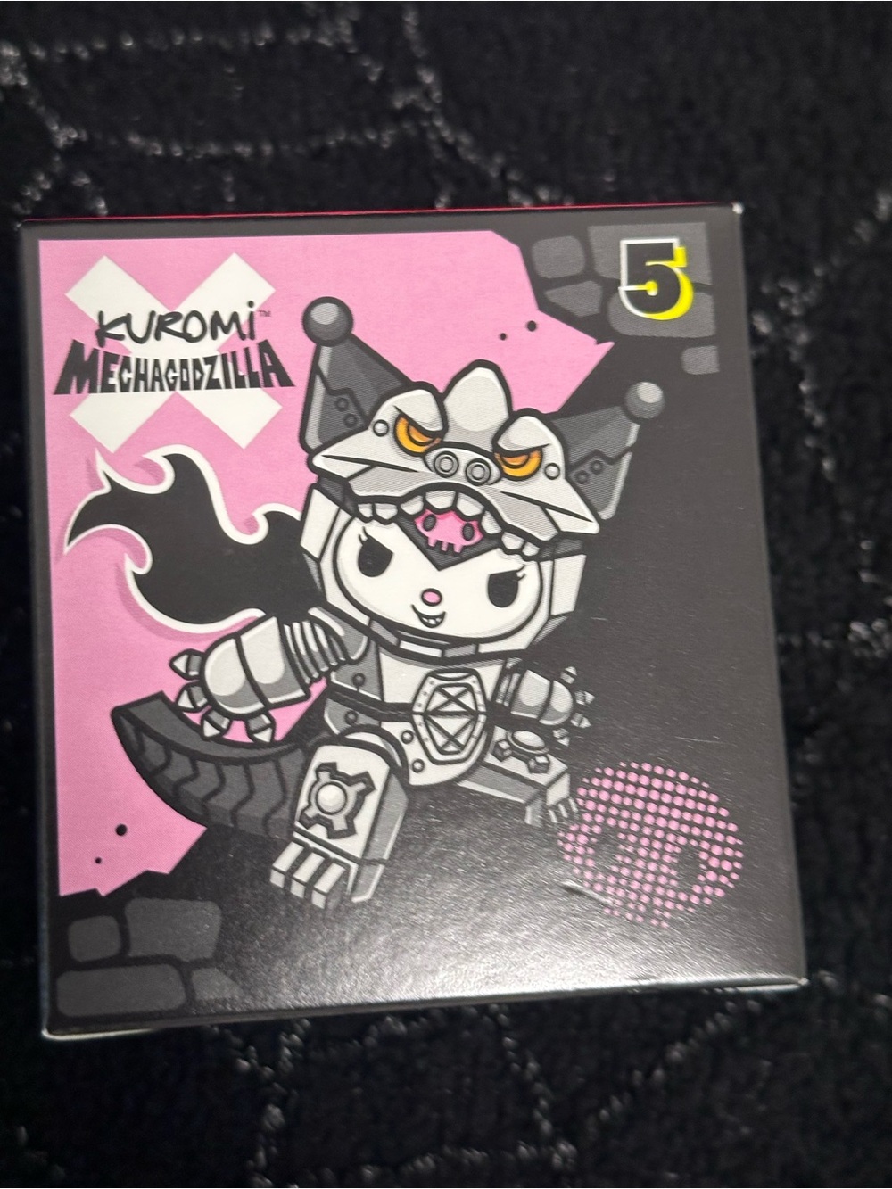 KUROMI 2026 McDonald’s HELLO KITTY Mechagodzilla Happy Meal Figure Kuromi #5